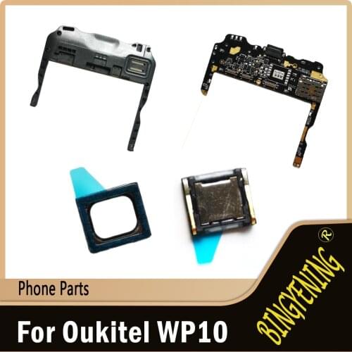 New Original For Oukitel WP10 Loudspeaker Buzzer Ringer USB Charger Board For Oukitel WP10 Replacement Parts Receiver Earpiece