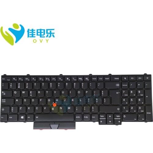 OVY BE backlit Replaceme keyboards for Lenovo Thinkpad P50 P70 Belgian black laptops keyboard BL-106B0 SN20K85120 8A9000R new
