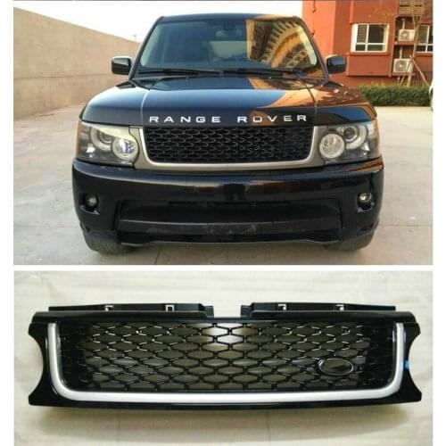 High quality ABS Mesh Grille Trim Racing Grills Fits For Land Range sport Rover 2006-2013