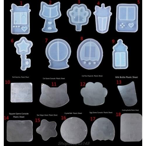 Quicksand Cat Paw Game Console Epoxy Resin Silicone Mold Jewelry Pendant Tools Jy15 20 Dropship