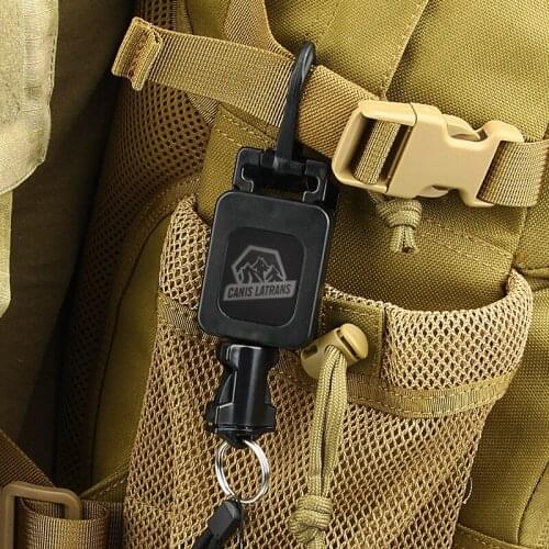 4 Color Tactical Military Gear Retractor For Tactical Backpack Outdoor Hiking Camping Travel Kit