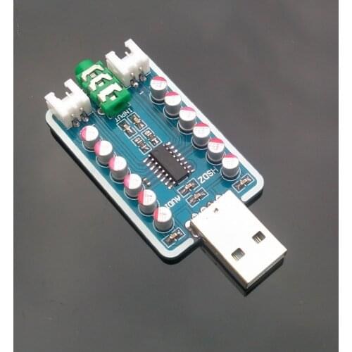Assembled Class D DC5V USB powered digital amplifier board power 6W + 6W