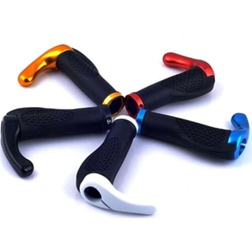 1 Pair High Quality Anti-Skid Rubber Bicycle Grips Universal Mountain Bike Lock On Skid-Proof Bicycle Handlebars Cover