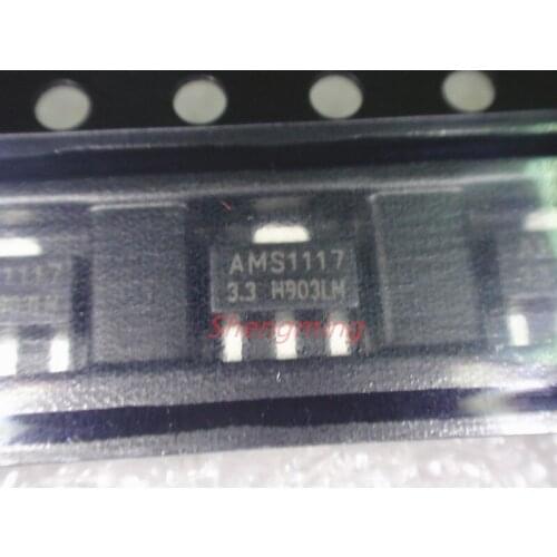10pcs AMS1117-3.3 3.3V SOT-89