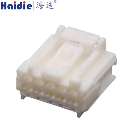 2sets 10pin Auto plastic housing plug auto wiring harness cable auto unselaed connector 6098-7346