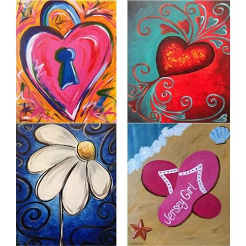 DIY 5D Diamond Painting Oil Painting Diamond Art Embroidery Beach Cross Stitch Full Round/Square Drill Mosaic Home Decor Gift