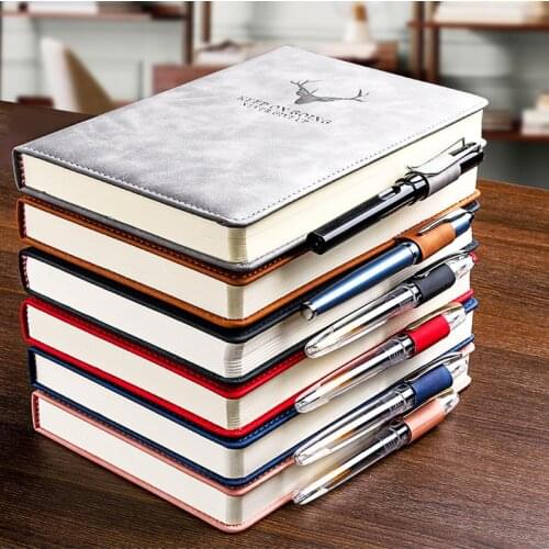 360 Pages Super Thick A5/B5 Journal Notebook Daily Business Office Work Notebook Simple College Office Diary School Supplies