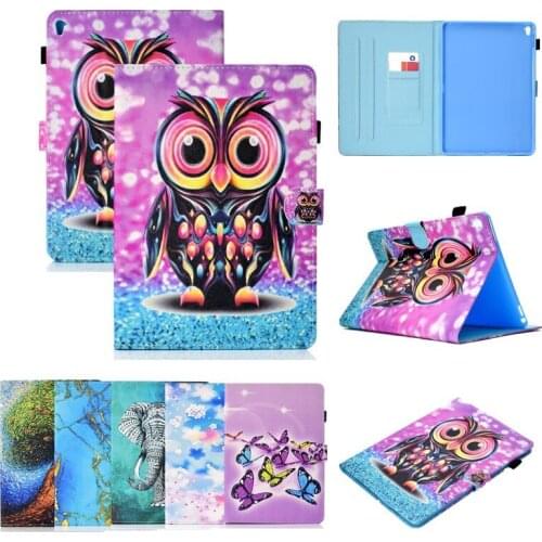 Card Wallet Case For Apple iPad pro 9.7 Funda Soft Back Pu Leather Smart Cover Case for iPad 9.7'' Case capa with Stylus Slots