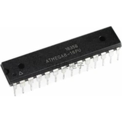 ATMEGA8-16PU ATMEGA8 DIP28 Microcontroller New original ic chip In stock