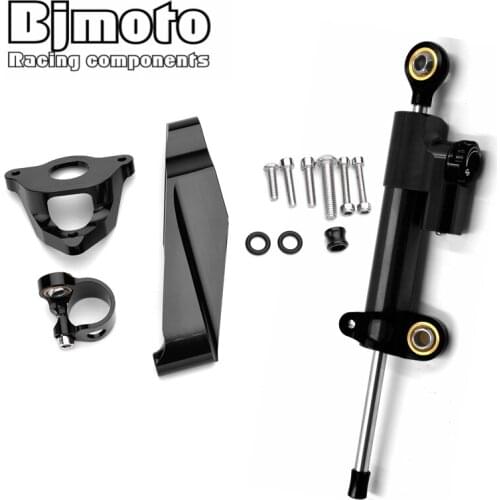 BJMOTO Motorcycle CBR600 CBR 600 RR Stabilize Steering Damper Bracket Mount Hold Support For Honda CBR600RR CBR 600RR 2007-2016