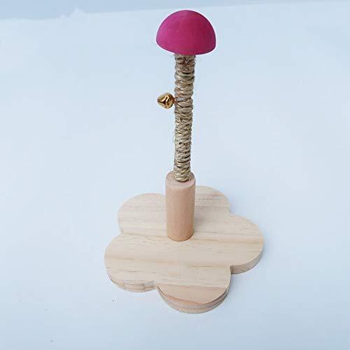 Litewood Wooden Swing Toy Grinding Claw Pet Cat Toy Spring Toy Cat Grab Board Pet Kitty Play Chewing Toy