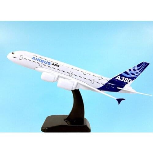 1:400 Airbus A380 Prototype Airplane Aircraft Plane Alloy Aviation Model Base Airliner Display Adult Boy Toy Collection Souvenir