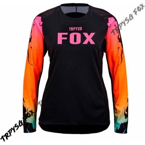 Fashion casual cycling wear Women cycling Motocross jersey Cycling clothing female womens bicycle clothing