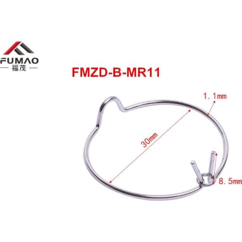 Manufacture Round wire snap rings for shafts,Stainless Steel Snap Ring with free shipping