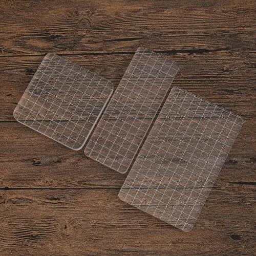 Transparency Acrylic Block for DIY Transparent Seal Stamp Block for DIY Scrapbooking Clear Photo Album Decorative