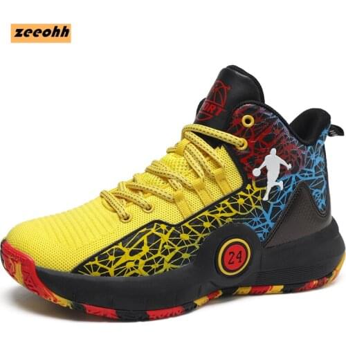 New Unisex Autumn Spring High Tops Gym Fitness Sport Trainers Mens Basketball Boots Male Sneakers Women Athletics Basket Shoes