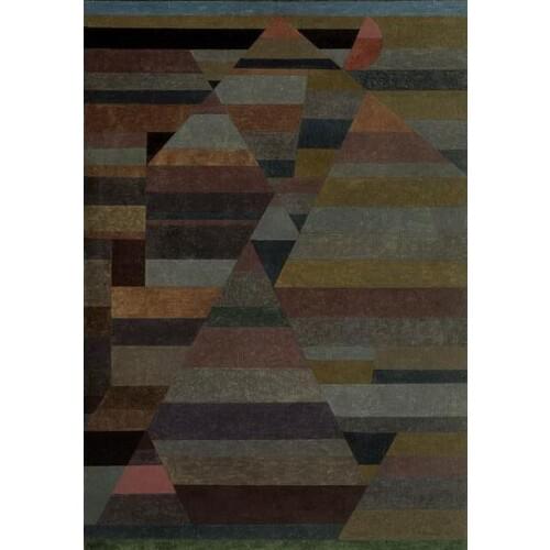 High quality Oil painting Canvas Reproductions Necropolis (1929) by Paul Klee Painting hand painted