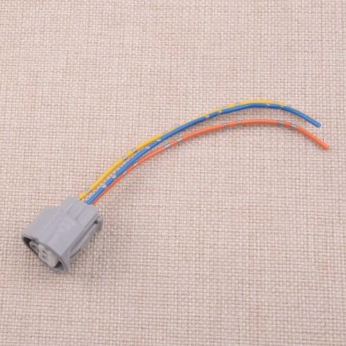 1pc 3-Wire Coolant Temperature Sensor Connector Pigtail 90980-11451 89422-16010 TX85 TX85T SU-4302 fit for Mazda Subaru Toyota