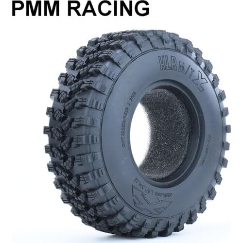 4PCS 1.9-inch 106mm Rubber Tires for Traxxas 1/10 SCX10 II Axial 90046 90047 Trx-4 TRX4 Trx6 RC4WD D90 D110 TF2 RC Car