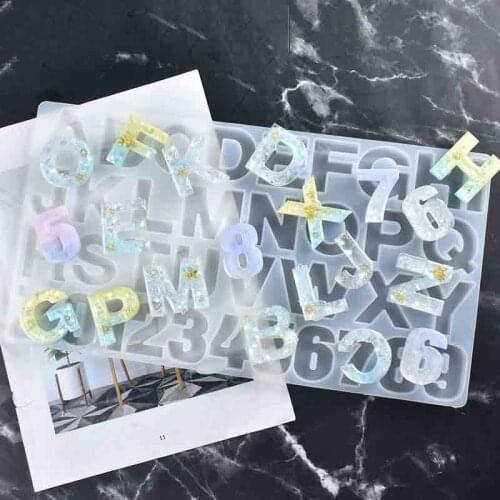 A-Z Lettered Silicone Mould DIY Accessories Resin With Jewelry Earring Necklace Making Tools Set DIY Handmade Accessories