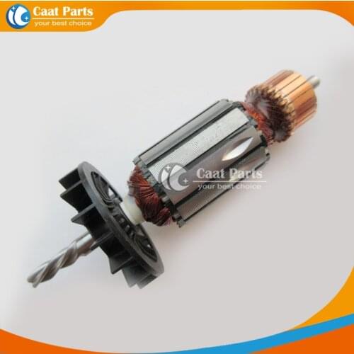 Free shipping! AC 220V 4-Teeth Drive Shaft Electric Hammer Armature Rotor for Bosch TSB1300, High-quality