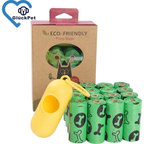 Biodegradable Dog poop bag free Carrier Case gift