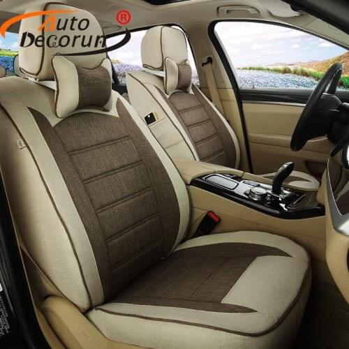 AutoDecorun Cover Seats for Hyundai ix35 Car Seat Covers Set Automobiles Covers for Cars Seat Supports Interior Seat Cushion Set