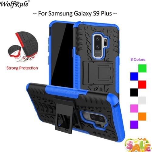 For Cover Samsung Galaxy S9 Plus Case Holder Armor Bumper Phone Case For Samsung Galaxy S9 Plus Cover For Samsung S9 Plus 6.2