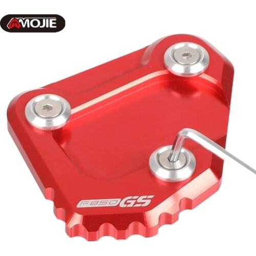 For BMW F 850 GS F850GS ADVENTURE F850 GS AV 2018 2019 2020 2021 Motorcycle Kickstand Side Stand Enlarge Extension Pad F850GS