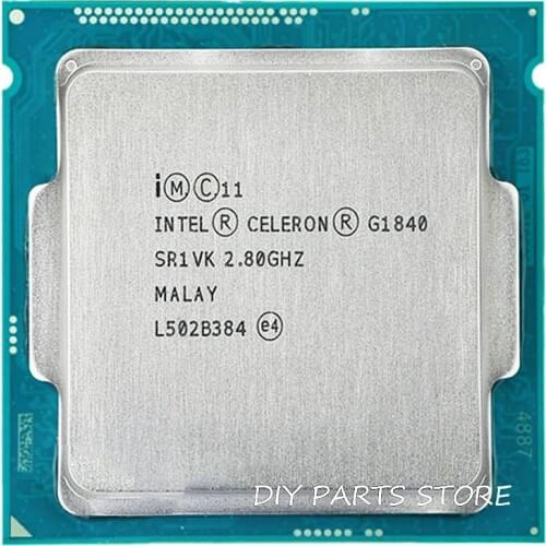 Intel Celeron Dual-Core G1840 CPU processor 2.8GHz Dual-Core 2 MB LGA1150 TPD 53W RAM DDR3 1333 1 year warranty