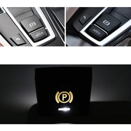 Electronic handbrake P button Auto H button Parking switch for BMW 5 series 7 series F18/F10/F07/F02