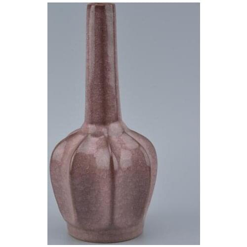 Antique SongDynasty porcelain vase,Ru Kiln ,Fish scale glaze,Hand-painted crafts,Collection&Adornment,Free shipping