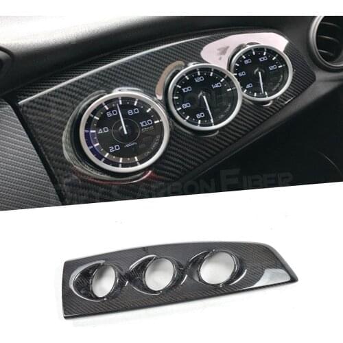 Carbon Interior Trim Carbon Fiber Dash Mount Gauge Pod Body Kit Tuning for Toyota BRZ FT86 GT86 FRS LHD Racing