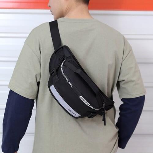 Fashion Chest Bags Men 2020 Crossbody Bag Nylon Outdoor Phone Pouch Male Waist Bag Casual Travel Pouch Male Belt Waist Pack