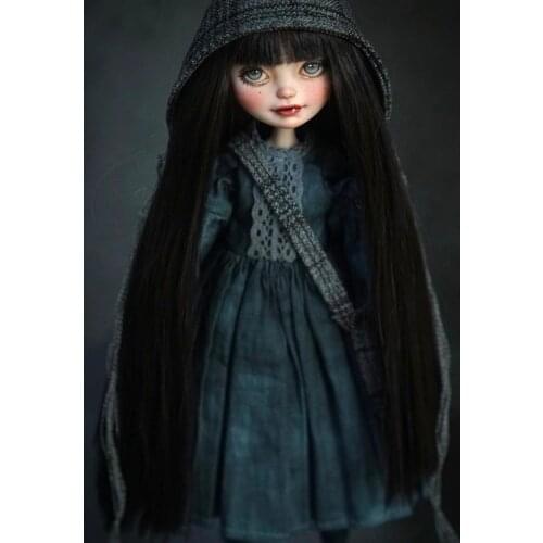 DIY face painted 30CM cartoon plastic dolls NO clothes included selling Nake doll