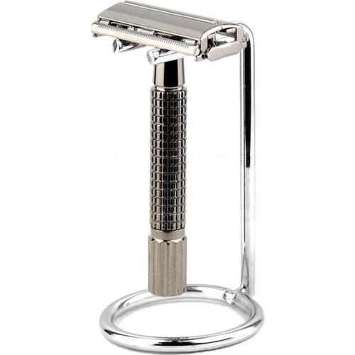 Steel Shaving Razor Holder Storage Stand Rack Bathroom Hanging Rack for Razor Shaving Shaver Holder Tool 1 PCS