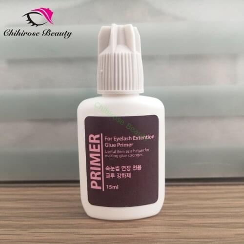 1 bottle Korea SKY eyelash extension glue primer 15ml keep lashes stay longer make glue stronger lashes beauty bonder primer