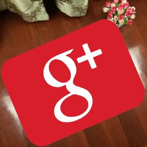 Mats Anti Slip Floor Mat Fashion cartoon Social Google plus Carpet Printed Pattern Carpet Rug for Bathroom Door Living Room