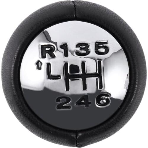 6 Speed Gear Shift Knob Head Shifter Lever Handball for Peugeot 307 308 3008 407 5008 for Citroen C3 C4 C4 Picasso C8