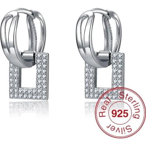 Special Design High Quality Small Hoop Earrings For Women Crystal Zircon Earing Brinco Small Huggies Earring with Charming Stone