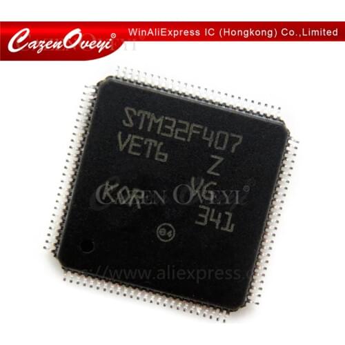 1pcs/lot STM32F407VET6 STM32F407 LQFP-100 In Stock