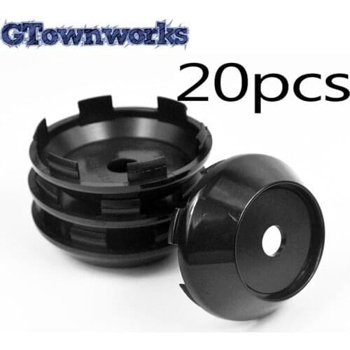 20pcs 68mm 61mm Car Wheel Center Hub Rim Badge Dustproof Fit For LM RS For Car Styling