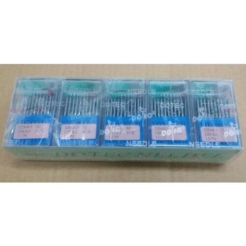 500 pieces Original Dotec embroidery needles DBxK5 Size 11/75 for Tajima Barudan SWF and China embroidery machines / spare parts