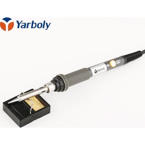 60W 220V Electric Adjustable Temperature Welding Solder Station Soldering Iron Welding Tool with Soldering iron Stand and sponge