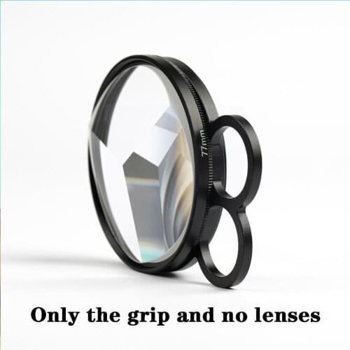 77mm hand-held special effects filter handle Hood Adapter Rings Camera For DSLR B0N0