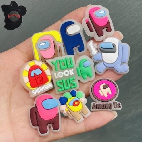 9PCS PVC Grow On The Night Hot Game Robot Fridge Magnet Colourful Refrigerator Magnets Children Gifts Souvenir Gifts Whiteboard