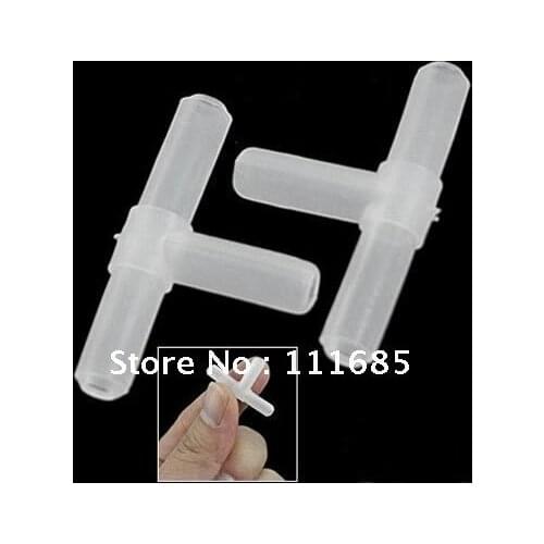 Free Shipping 100pcs 2 Outlets Aquarium Airline Air Tube Tubing Connectors Filters, Aquarium Air Pump,Air pumps Accessories