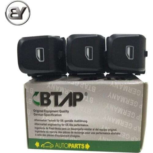 BTAP 3PCS GERMAN SPECIFICATION HIGH QUALITY NEW CAR AUTOPART POWER WINDOW SWITCH FOR AUDI A4 A5 Q5 8K0959855A 8K0 959 855 A