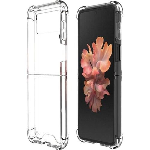 Transparent Protective Cover For Galaxy Z Flip 3 5G Case Hard PC Shockproof Back Bumper Shell For Samsung Galaxy Z Flip3 Case