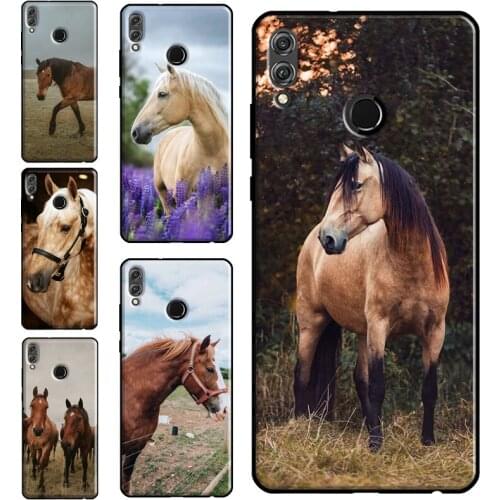 Horse Animal Phone Case For Huawei Honor 10i 8X 9X 10X 10 Lite 8A 9A 7S 8S 7C 7A 4C 6C 20 Pro Cover